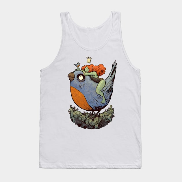 Turtles and Birds Tank Top by jesse.lonergan